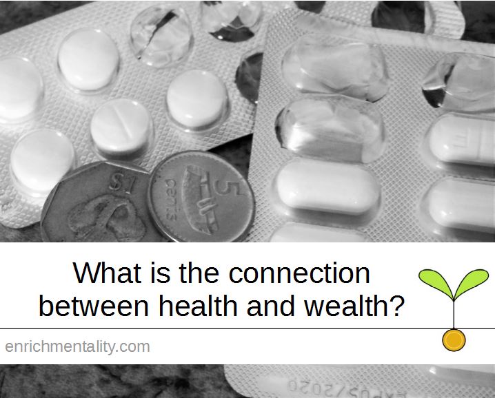 What is the connection between health and wealth?