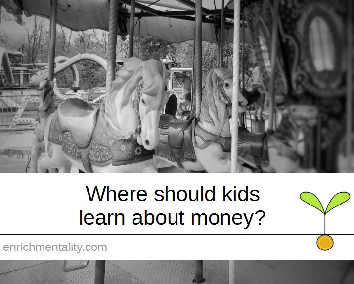 Where should kids learn about money?