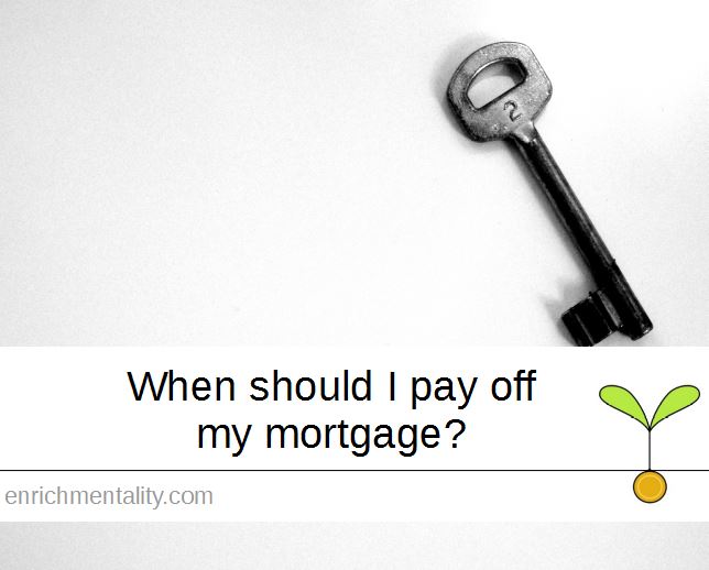When should I pay off my mortgage?