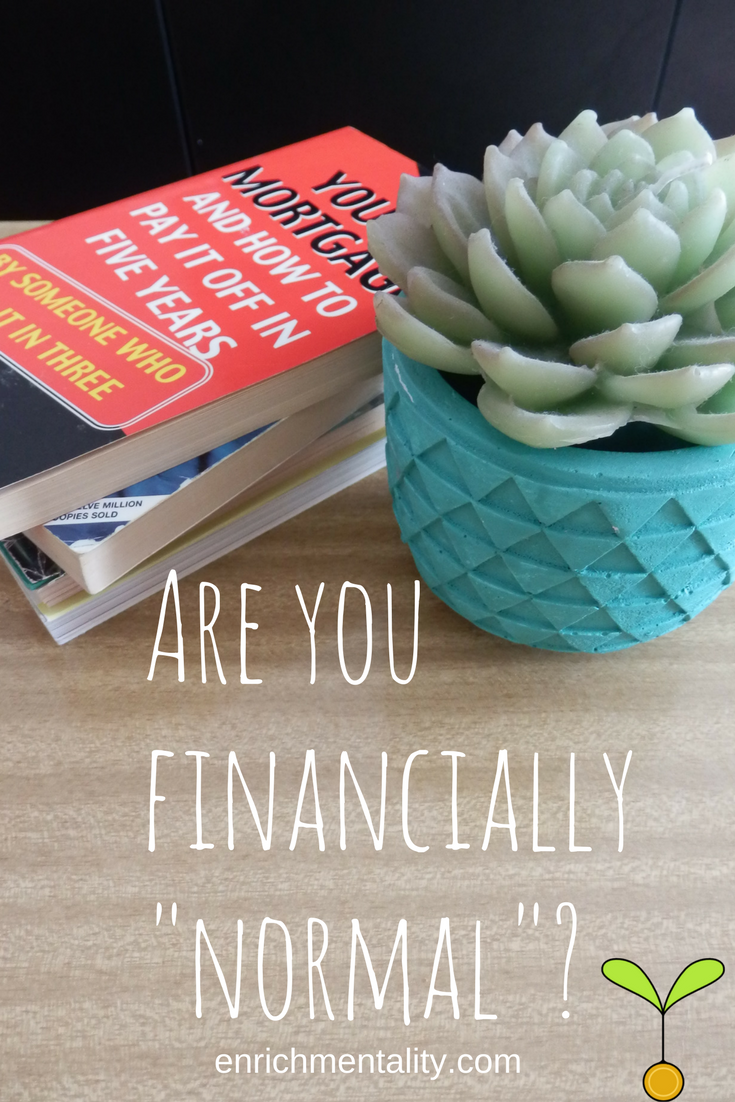 Are you financially typical / normal ?