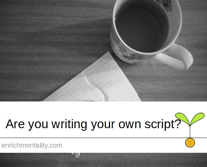 Are you writing your own script?
