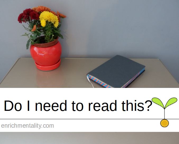 Do I need to read this?